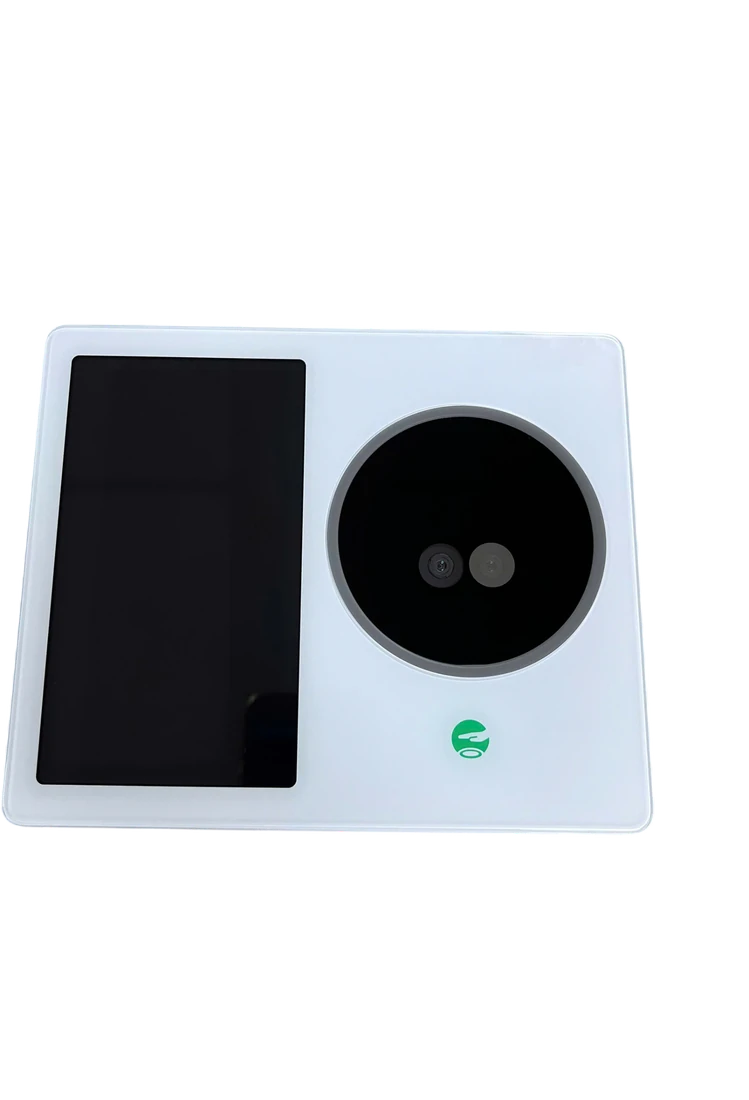 Front view of a Trusted PalmPay contactless terminal